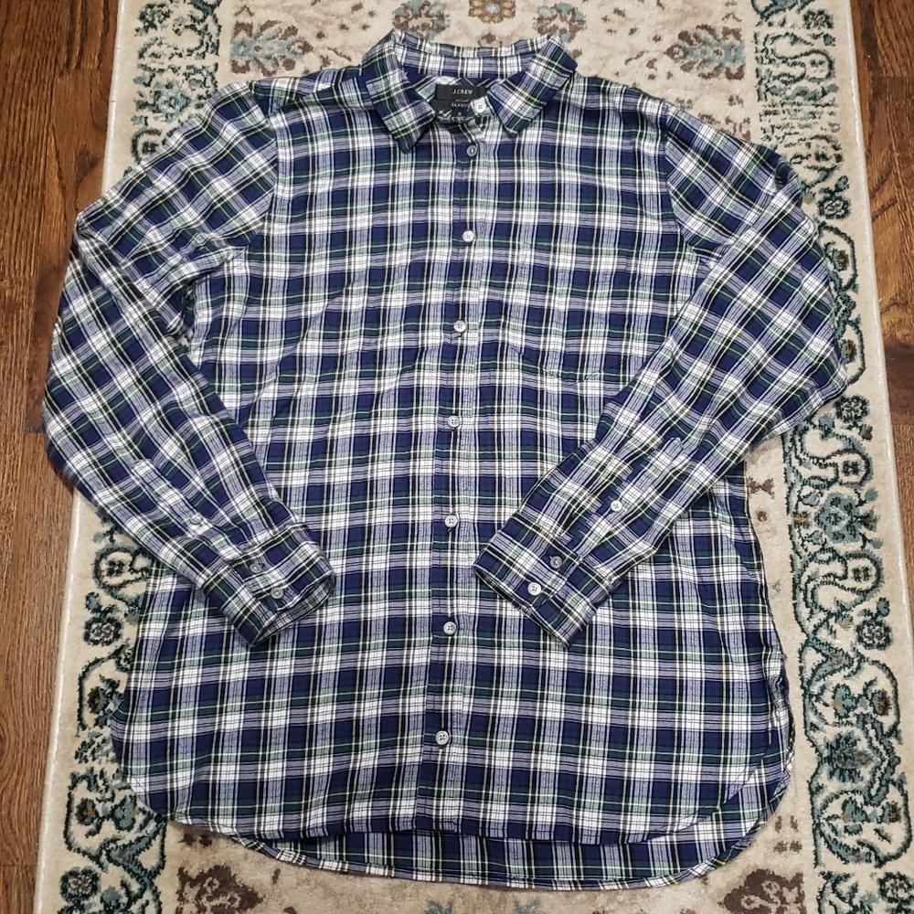 J. Crew Flannel Shirt, 8